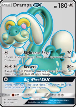 Sen-Long GX GRI-142 Ultra Rare Played Deutsch
