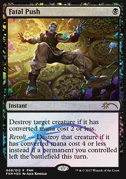 Fatal Push FNM- Rare Good Englisch Foil