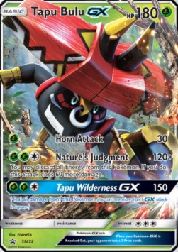 Tapu Bulu GX SM-32 Promo Light Played Englisch