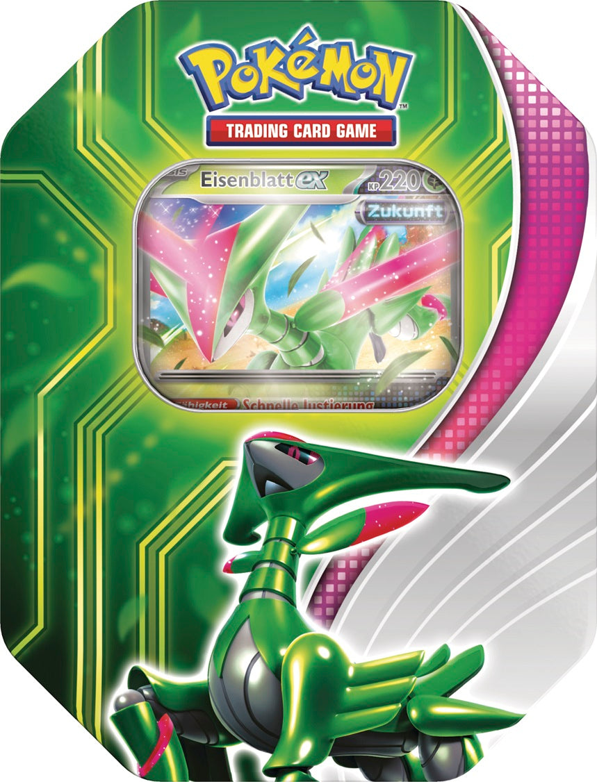 Pokémon Tin 113 Eisenblatt ex - DE