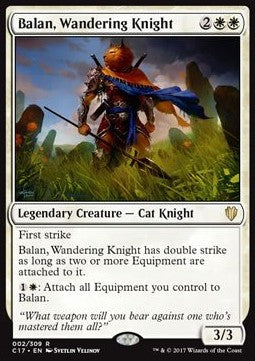 Balan, Wandering Knight C17-2 Rare Excellent Englisch