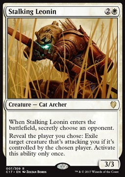 Stalking Leonin C17-7 Rare Excellent Englisch