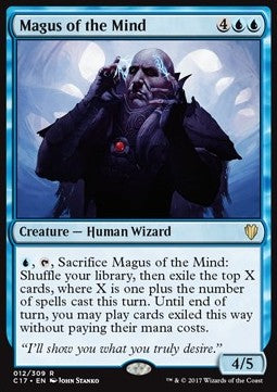 Magus of the Mind C17-12 Rare Excellent Englisch