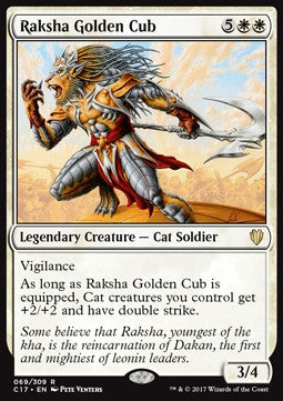 Raksha Golden Cub C17-69 Rare Excellent Englisch