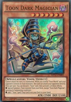 Toon-Dunkler Magier MP17-DE083 Super Rare Light Played Deutsch 1. Auflage