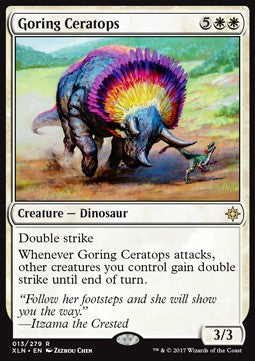 Goring Ceratops XLN-13 Rare Near Mint Englisch