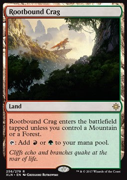 Rootbound Crag XLN-256 Rare Excellent Englisch