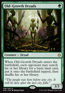 Old-Growth Dryads XLN-199 Rare Excellent Englisch Foil