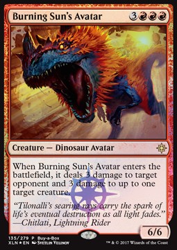 Burning Sun's Avatar BABP-135 Rare Excellent Englisch Foil