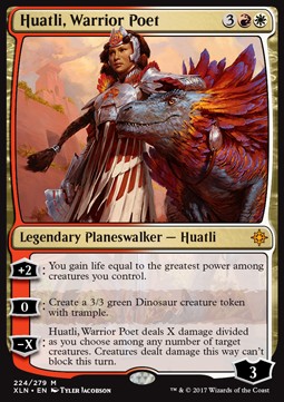 Huatli, Warrior Poet XLN-224 Mythic Good Englisch