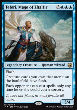Teferi, Mage of Zhalfir IMA-75 Rare Excellent Englisch