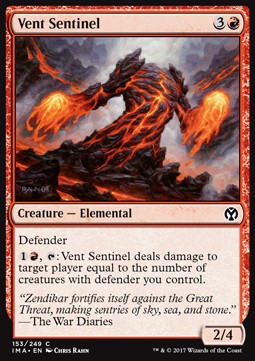Vent Sentinel IMA-153 Common Near Mint Englisch