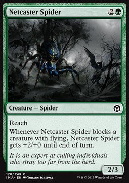 Netcaster Spider IMA-178 Common Near Mint Englisch