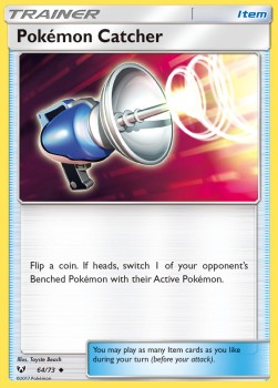 Pokémon Catcher SLG-64 Uncommon Good Englisch Reverse Holo