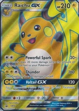 Raichu GX SM-90 Promo Excellent Deutsch