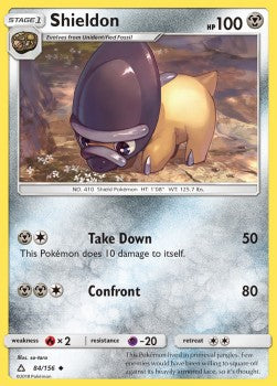 Shieldon UPR-84 Uncommon Excellent Englisch Reverse Holo