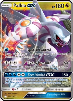 Palkia GX UPR-101 Ultra Rare Poor Deutsch