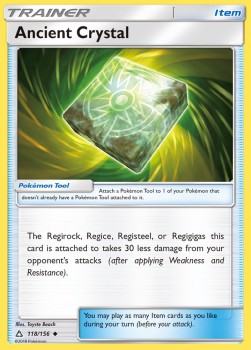 Ewiger Kristall UPR-118 Uncommon Good Deutsch Reverse Holo