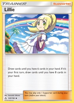 Lilly UPR-125 Uncommon Excellent Deutsch Reverse Holo