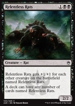 Relentless Rats A25-105 Common Excellent Englisch