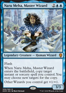 Naru Meha, Master Wizard DOM-59 Mythic Excellent Englisch