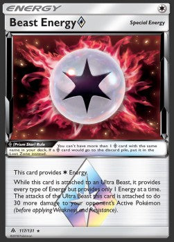 Bestien-Energie ◇ FLI-117 Holo Rare Light Played Deutsch