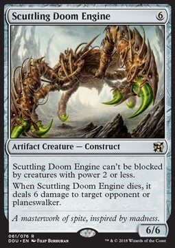 Scuttling Doom Engine DDU-61 Rare Excellent Englisch