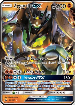 Zygarde GX FLI-73 Ultra Rare Excellent Deutsch