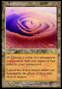 Meteor Crater PLS-140 Rare Good Englisch