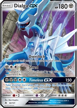 Dialga GX FLI-82 Ultra Rare Near Mint Deutsch