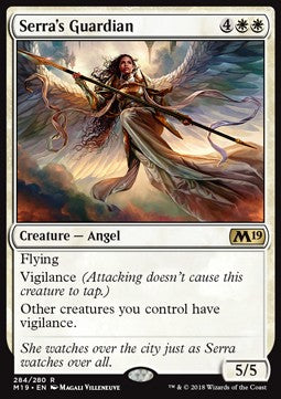 Serra's Guardian M19-284 Rare Good Englisch