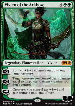 Vivien of the Arkbow M19-301 Mythic Light Played Englisch Foil