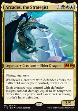 Arcades, the Strategist M19-212 Mythic Excellent Englisch