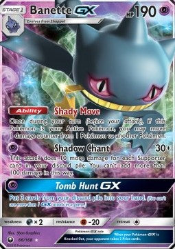 Banette GX CES-66 Ultra Rare Excellent Englisch