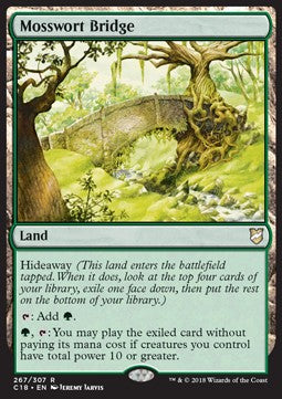 Mosswort Bridge C18-267 Rare Excellent Englisch
