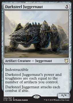 Darksteel Juggernaut C18-202 Rare Near Mint Englisch
