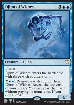 Djinn of Wishes C18-87 Rare Near Mint Englisch
