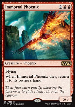 Immortal Phoenix PM19- Rare Excellent Englisch Foil