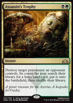 Assassin's Trophy GRN-152 Rare Good Englisch