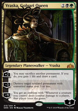 Vraska, Golgari Queen GRN-213 Mythic Near Mint Englisch