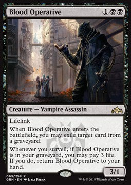 Blood Operative GRN-63 Rare Excellent Englisch