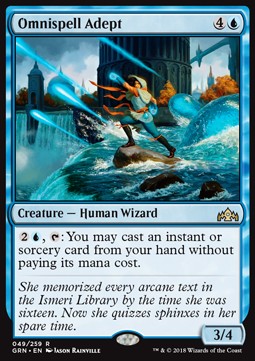 Omnispell Adept GRN-49 Rare Excellent Englisch