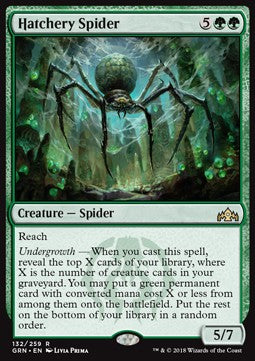 Hatchery Spider GRN-132 Rare Near Mint Englisch