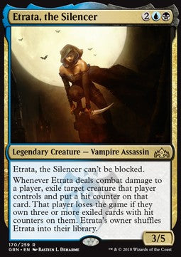 Etrata, the Silencer GRN-170 Rare Excellent Englisch Foil