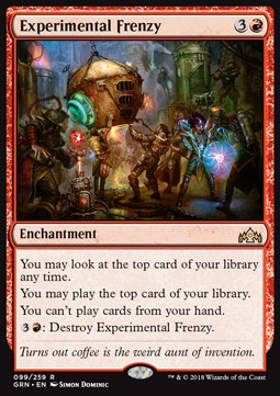 Experimental Frenzy GRN-99 Rare Near Mint Englisch