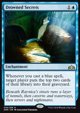 Drowned Secrets GRN-39 Rare Near Mint Englisch