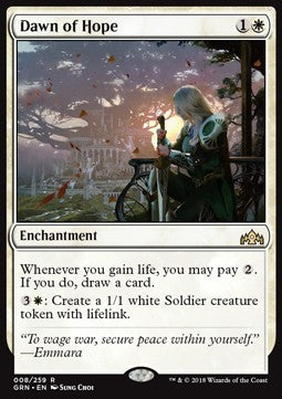 Dawn of Hope GRN-8 Rare Excellent Englisch