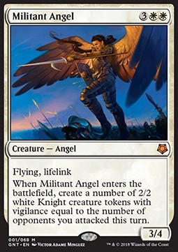 Militant Angel GNT-1 Mythic Near Mint Englisch