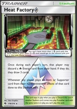 Heat Factory ◇ LOT-178 Holo Rare Near Mint Englisch