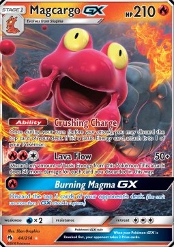 Magcargo GX LOT-44 Ultra Rare Excellent Englisch